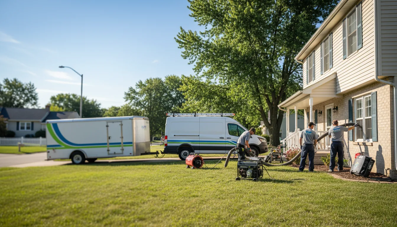 Flooded Basement Restoration And Cleanup With Repair in Sidney, NE near me